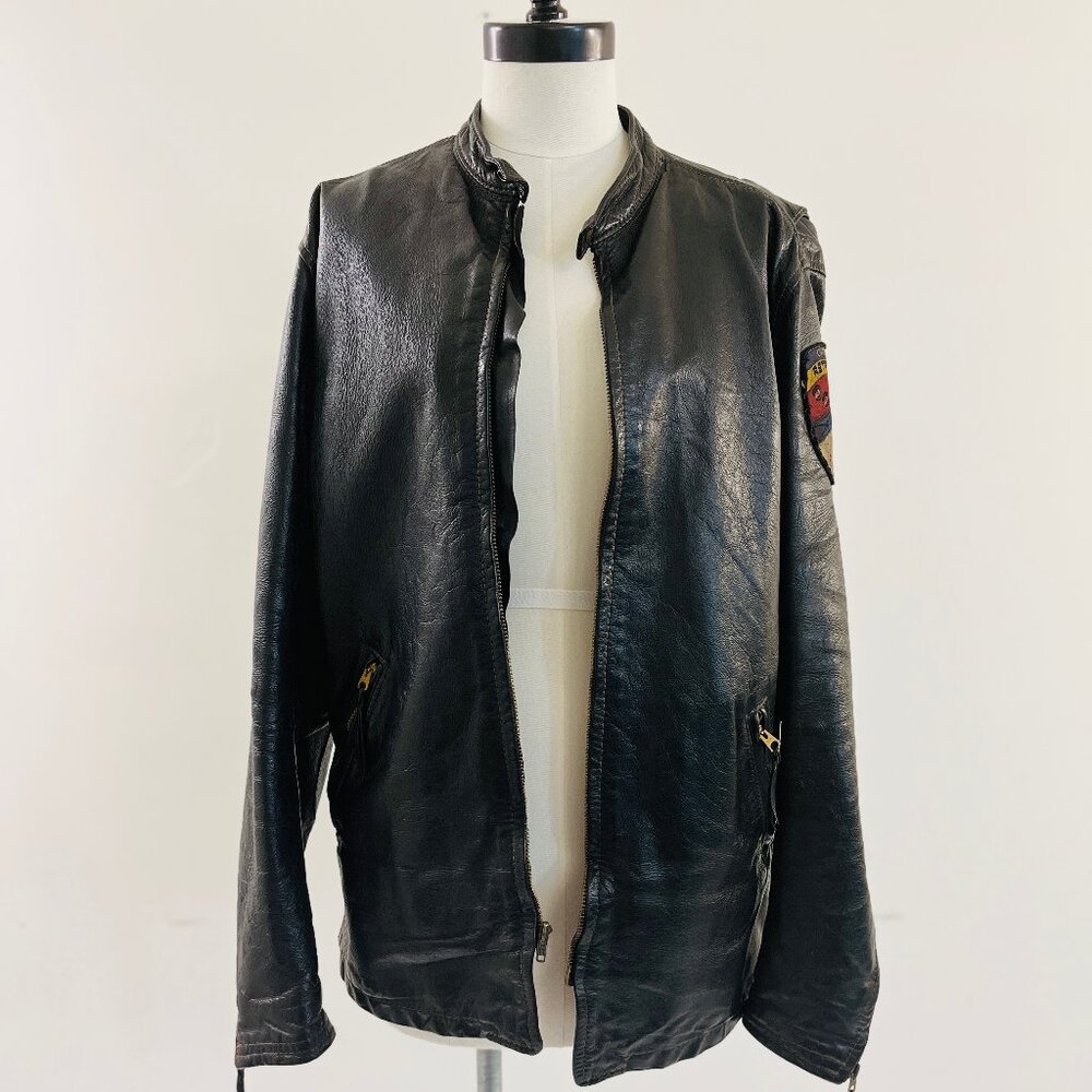 Langlitz leather biker jacket (women's)